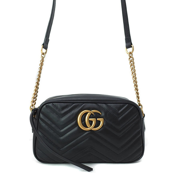Gucci Handbags - Gucci GG Marmont Quilted Small Shoulder Bag